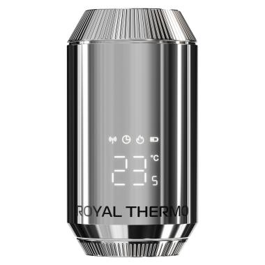Термостат радиаторный электронный Royal Thermo Smart Heat 2.0, хром