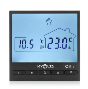 Терморегулятор Kvolta Otlis с Wi-Fi управлением, черный