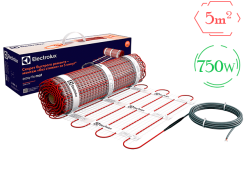 Комплект теплого пола (мат) Electrolux EEFM 2-150-5